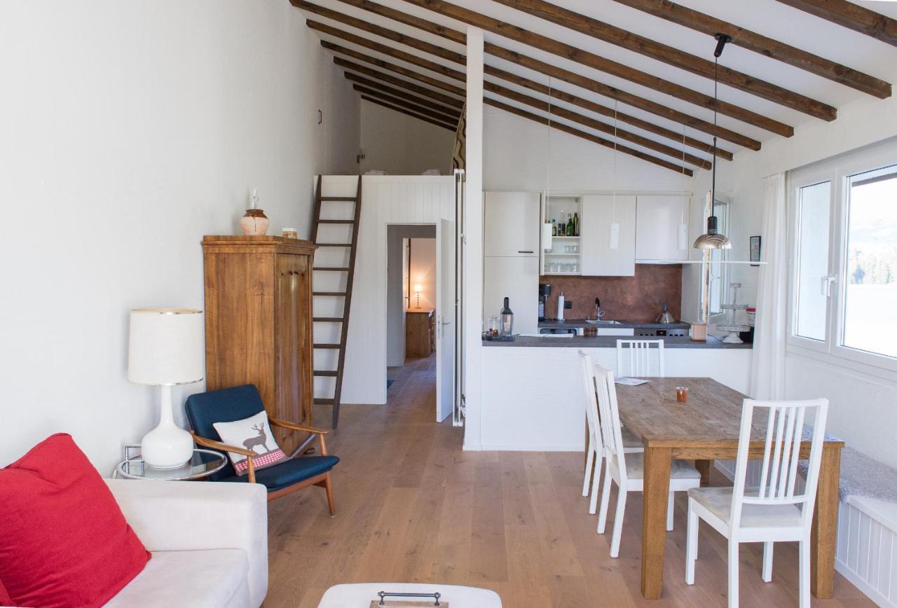 Apartamento Flat La Riva 111 With Pool-Lenzerheide Exterior foto